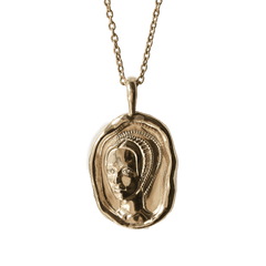 Anne Boleyn Molten Gold Pendant |  Necklaces - Common Era Jewelry