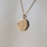 Aquarius Alchemical Zodiac Pendant