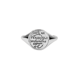 Aquarius Signet Ring