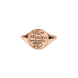Aquarius Signet Ring