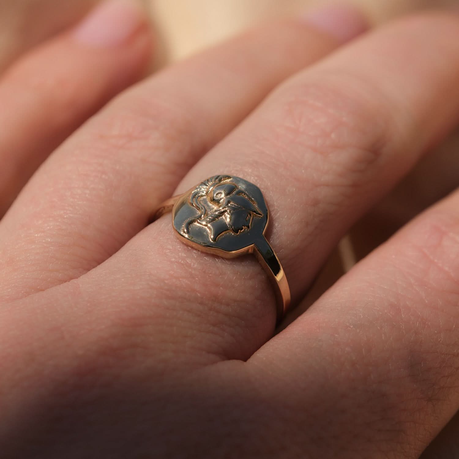 Athena Molten Ring - Rings - Common Era Jewelry
