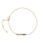 Ad Astra Dainty Acrostic Bracelet |  Bracelets - Common Era Jewelry