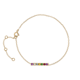 Ad Astra Dainty Acrostic Bracelet |  Bracelets - Common Era Jewelry