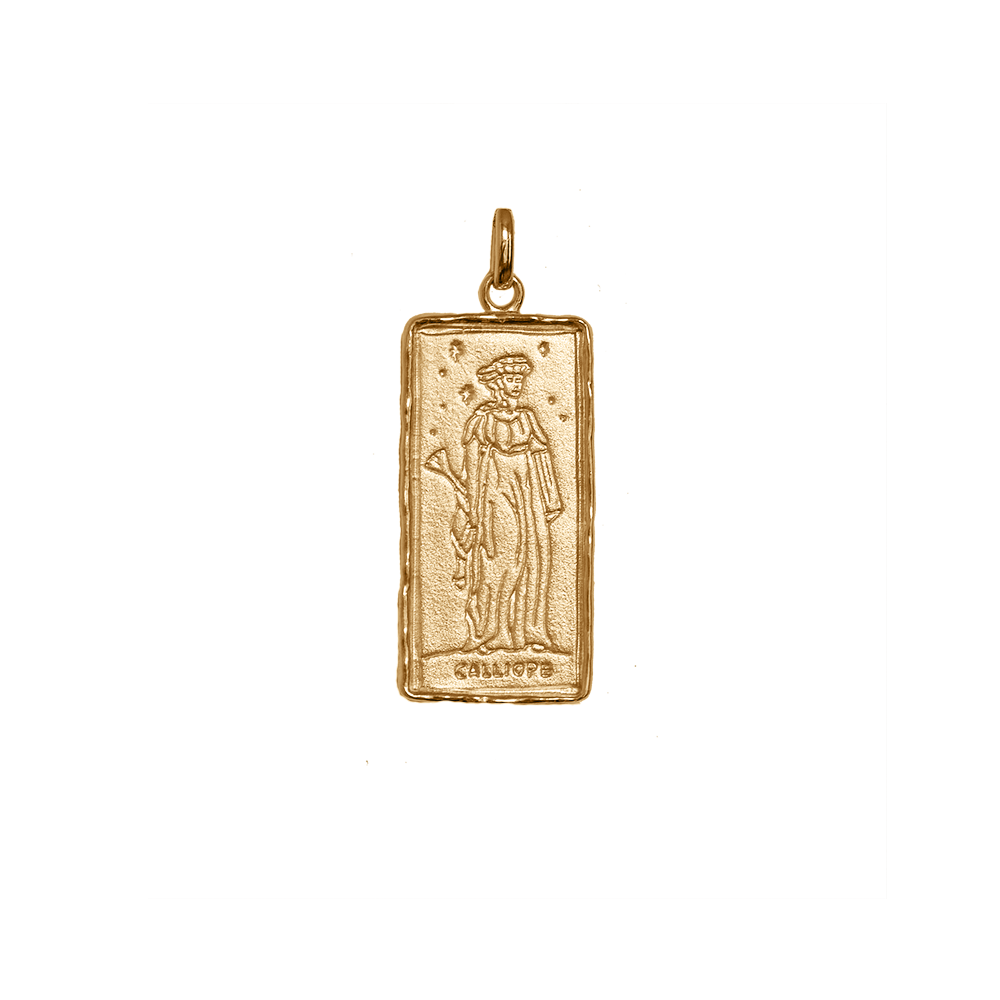 Calliope Muse of Poetry Necklace