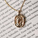 Cassandra of Troy Molten Gold Pendant |  Necklaces - Common Era Jewelry