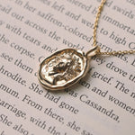 Cassandra of Troy Molten Gold Pendant |  Necklaces - Common Era Jewelry