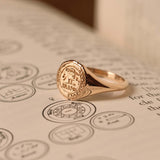 Gemini Signet Ring
