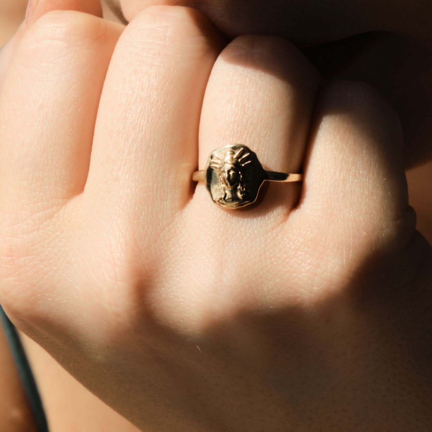 Hecate Goddess Ring - Rings - Common Era Jewelry