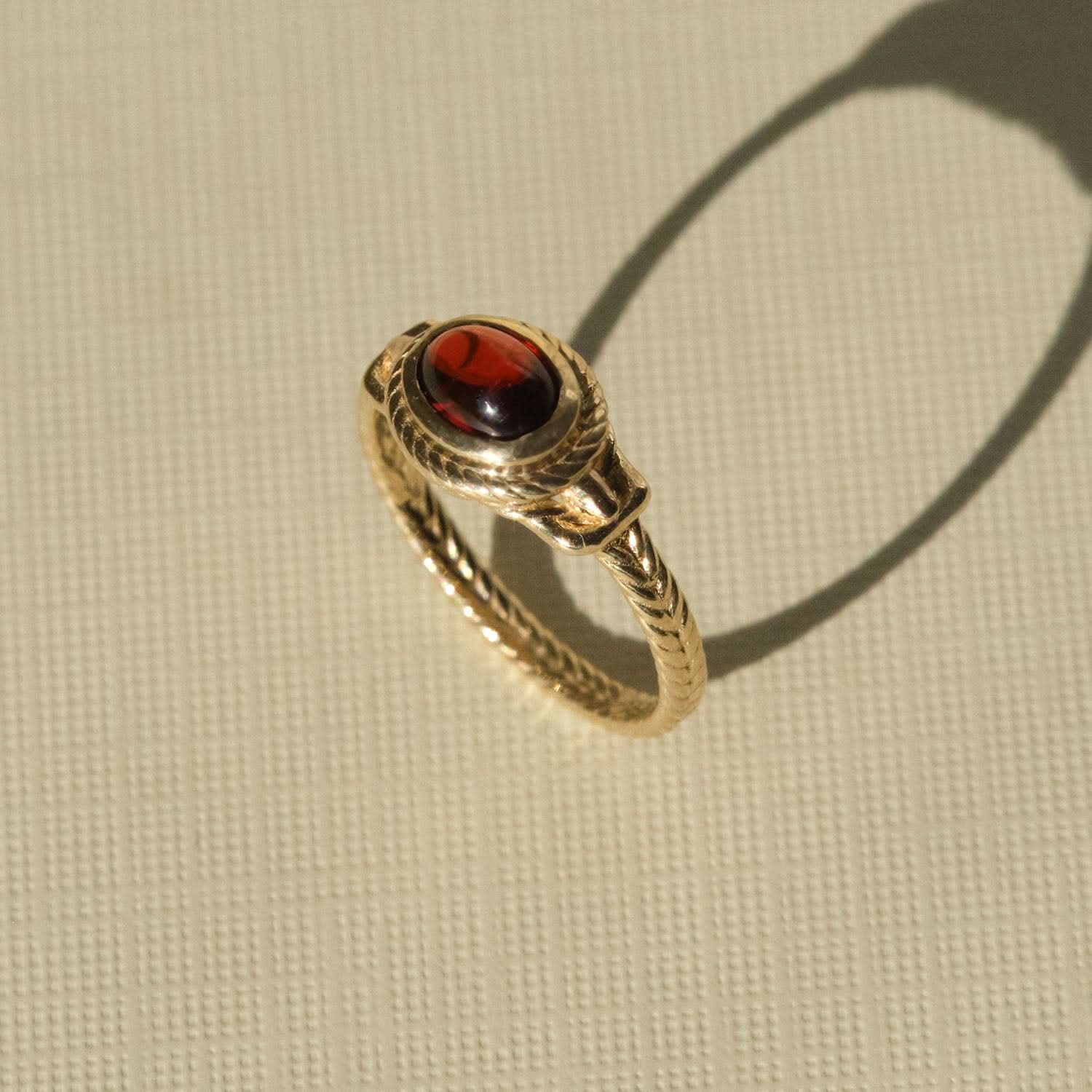 Ancient Heirloom Ring - Garnet - COMMON ERA