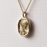 Hypatia Molten Gold Pendant |  Necklaces - Common Era Jewelry