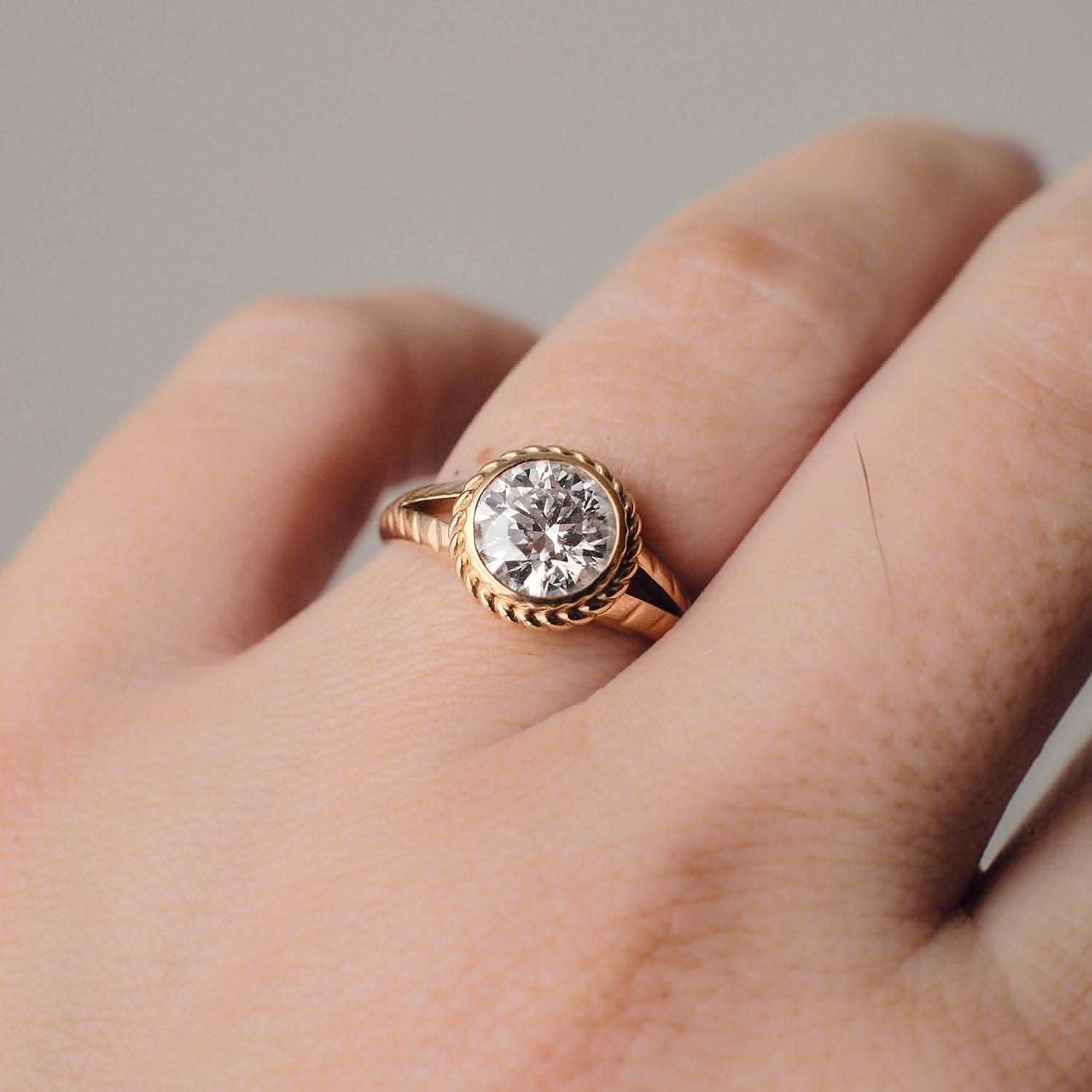 diamond engagement ring ancient