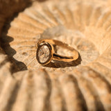 Lavinia Molten Diamond Ring