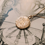 Leo Alchemical Zodiac Pendant