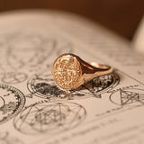 Leo Signet Ring