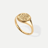 Libra Signet Ring