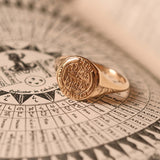 Libra Signet Ring