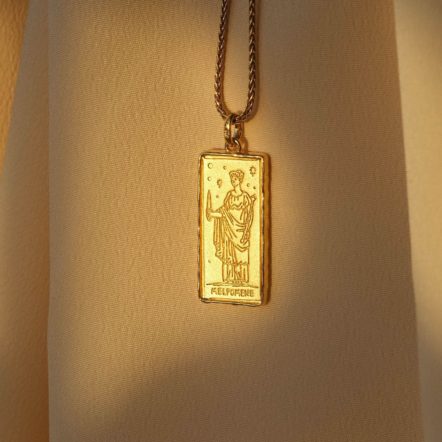 Melpomene Muse of Drama Necklace - COMMON ERA