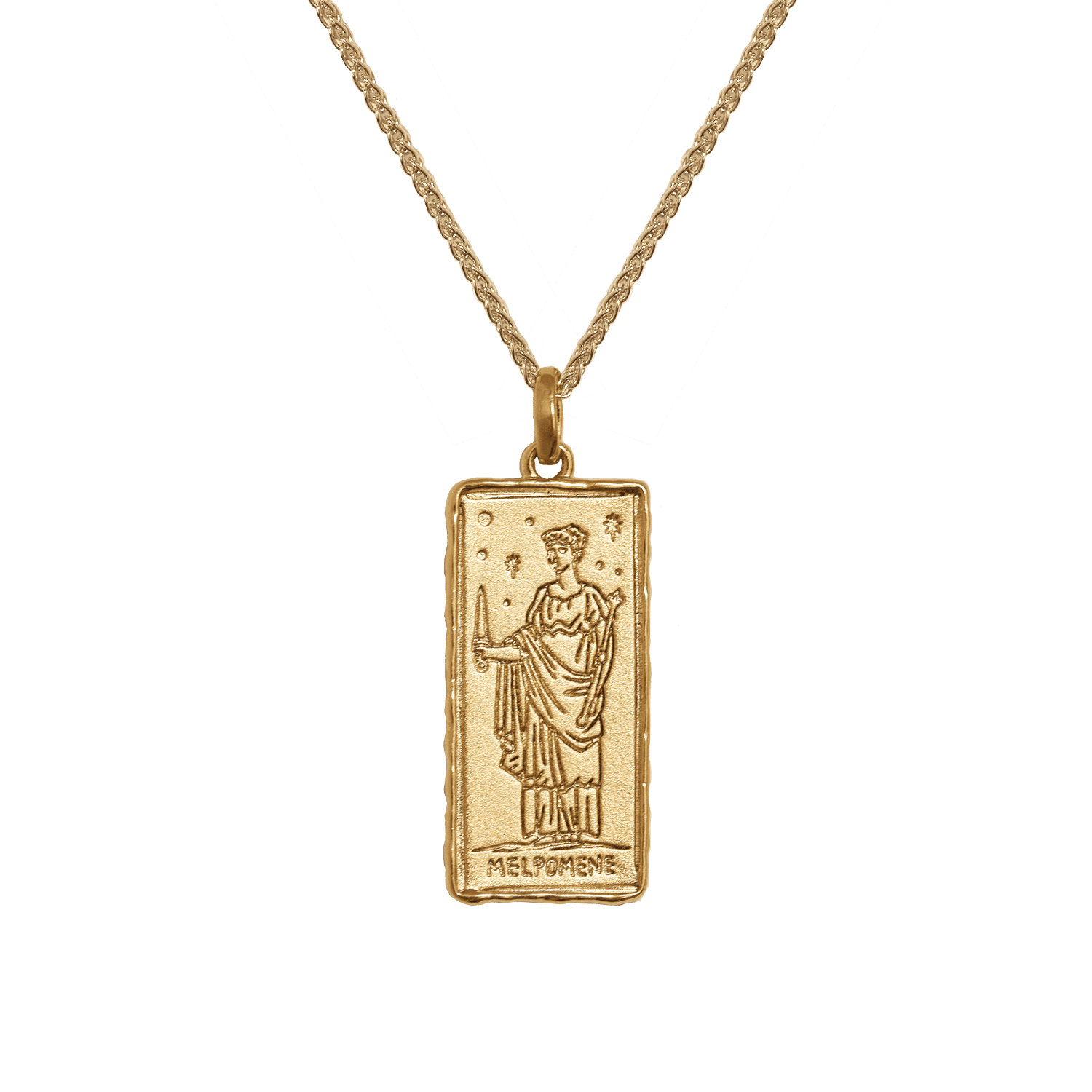Melpomene Muse of Drama Necklace |  Necklaces - Common Era Jewelry