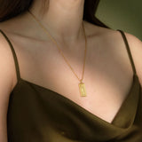 Melpomene Muse of Drama Necklace - COMMON ERA