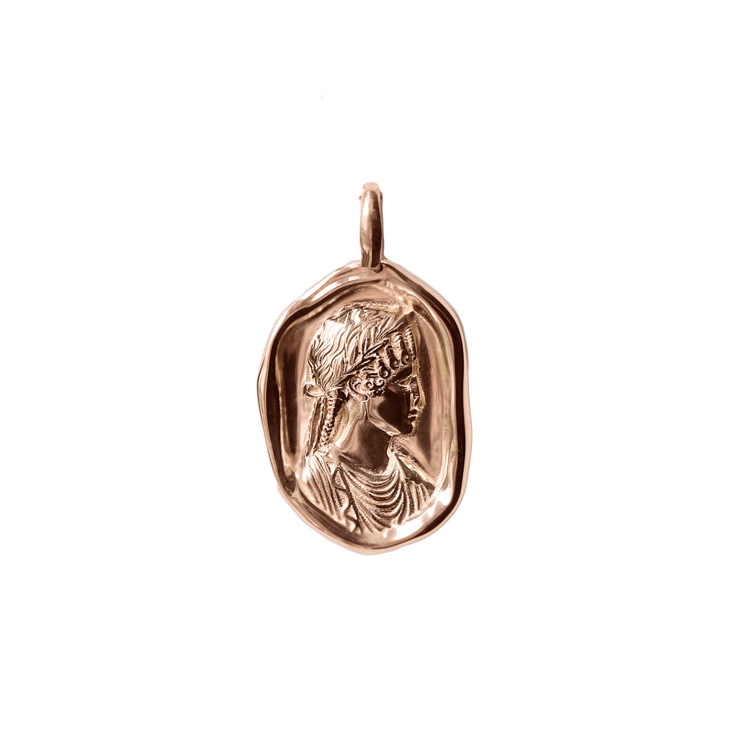 Agrippina Molten Gold Pendant |  Necklaces - Common Era Jewelry
