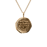 Aquarius Alchemical Zodiac Pendant