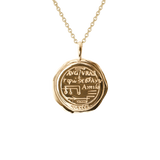 Aquarius Alchemical Zodiac Pendant