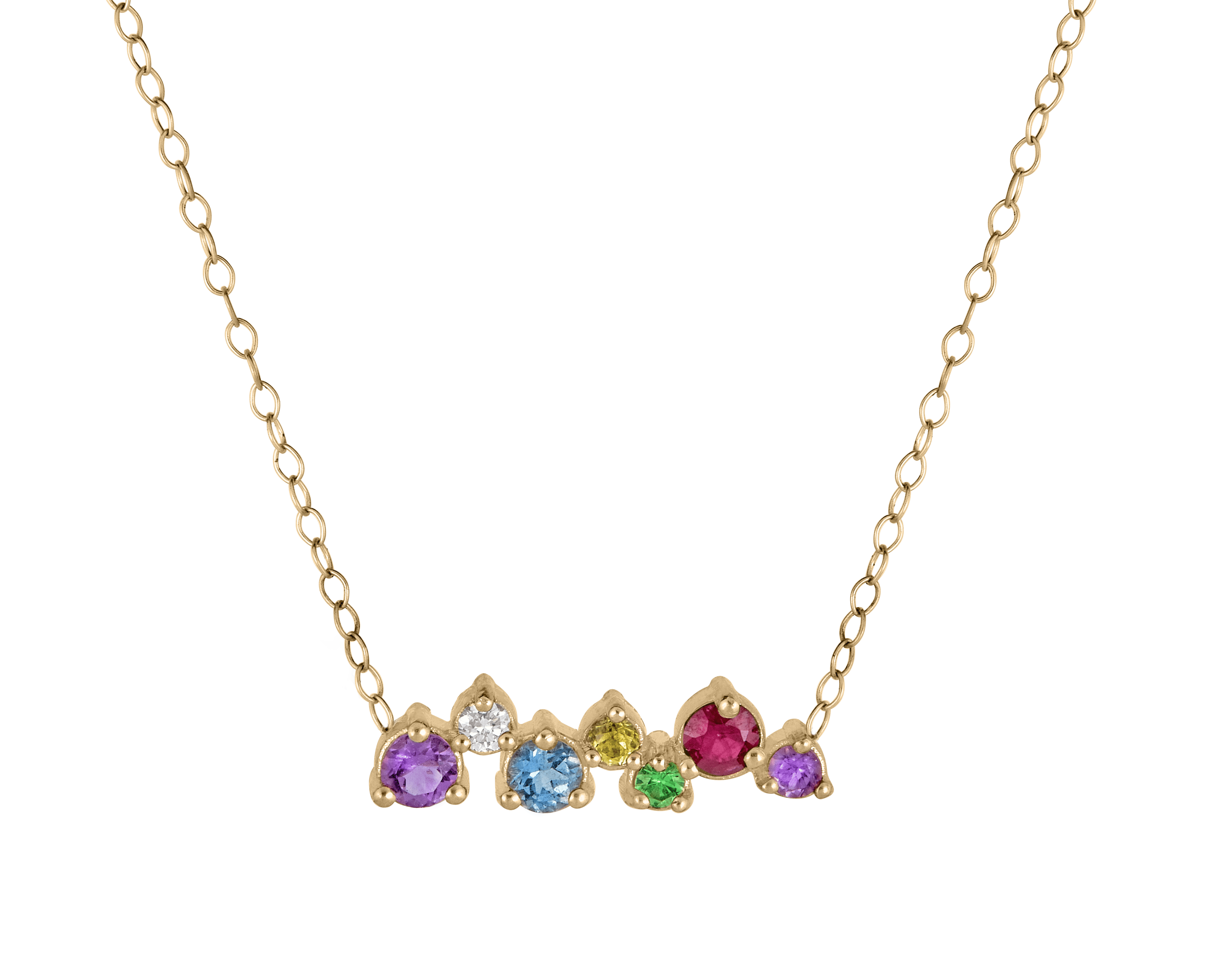 Ad Astra Acrostic Necklace |  Necklaces - Common Era Jewelry