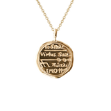 Capricorn Alchemical Zodiac Pendant