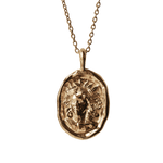 Cassandra of Troy Molten Gold Pendant |  Necklaces - Common Era Jewelry