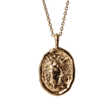 Cassandra of Troy Molten Gold Pendant |  Necklaces - Common Era Jewelry