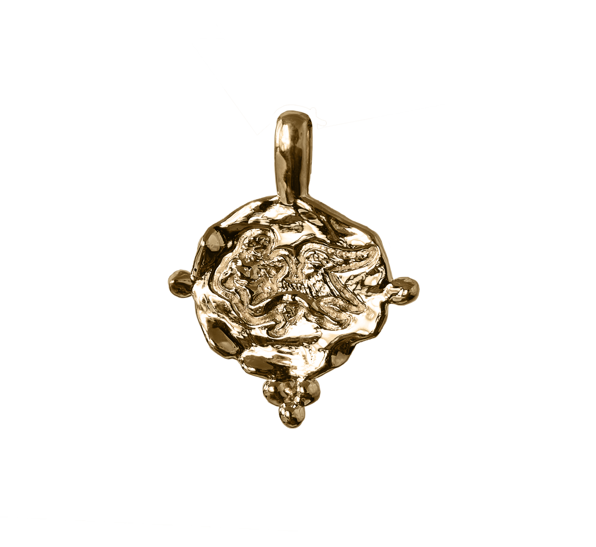 Leda and the Swan Pendant - Necklaces - Common Era Jewelry