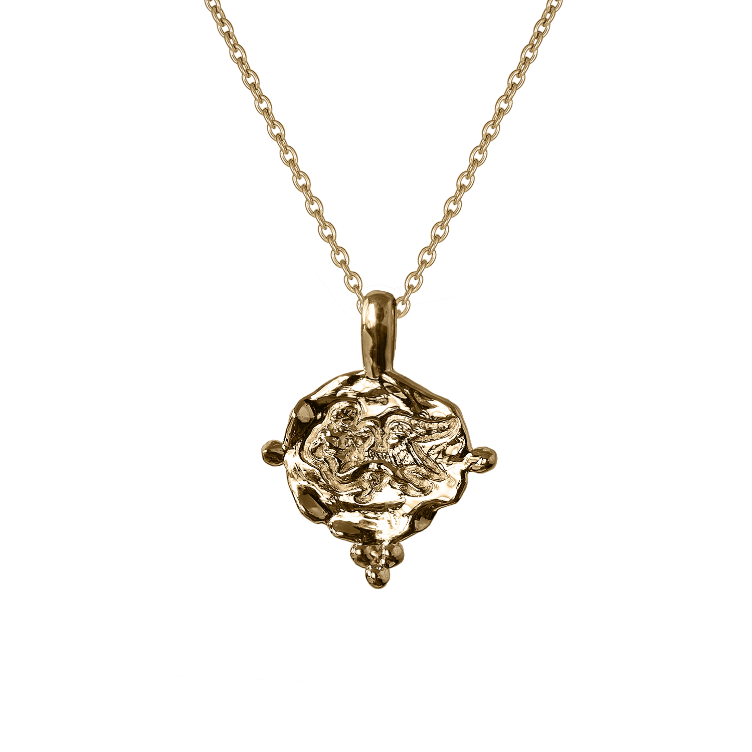 Leda and the Swan Pendant - Necklaces - Common Era Jewelry