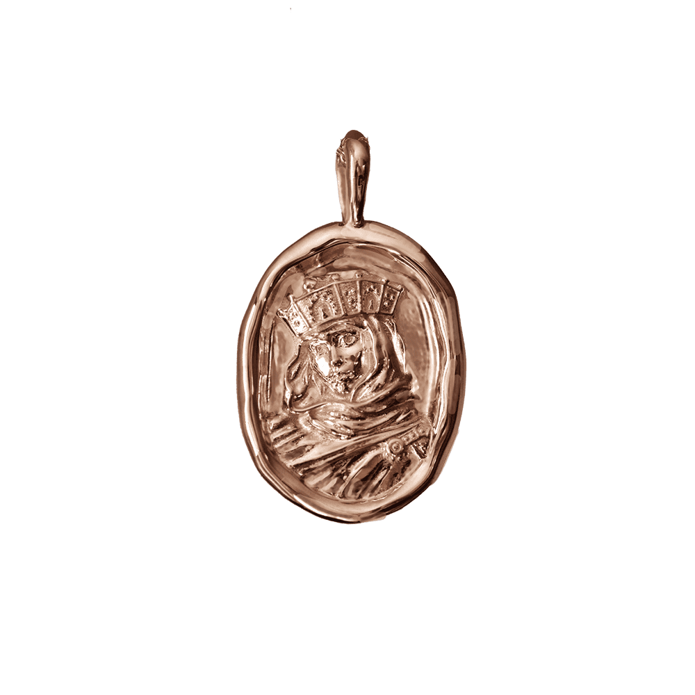 Olga of Kiev Molten Gold Pendant |  Necklaces - Common Era Jewelry