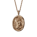 Olga of Kiev Molten Gold Pendant |  Necklaces - Common Era Jewelry