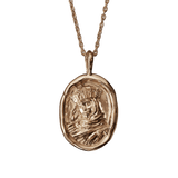 Olga of Kiev Molten Gold Pendant |  Necklaces - Common Era Jewelry