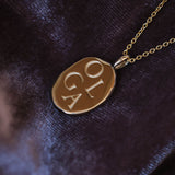 Olga of Kiev Molten Gold Pendant |  Necklaces - Common Era Jewelry