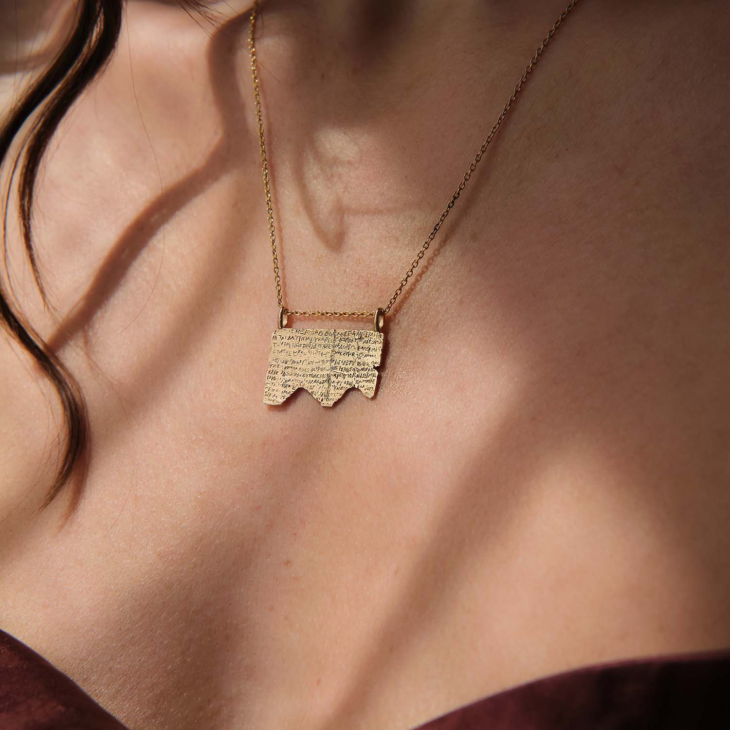 The Orphic Tablet Pendant - Pendant - Common Era Jewelry