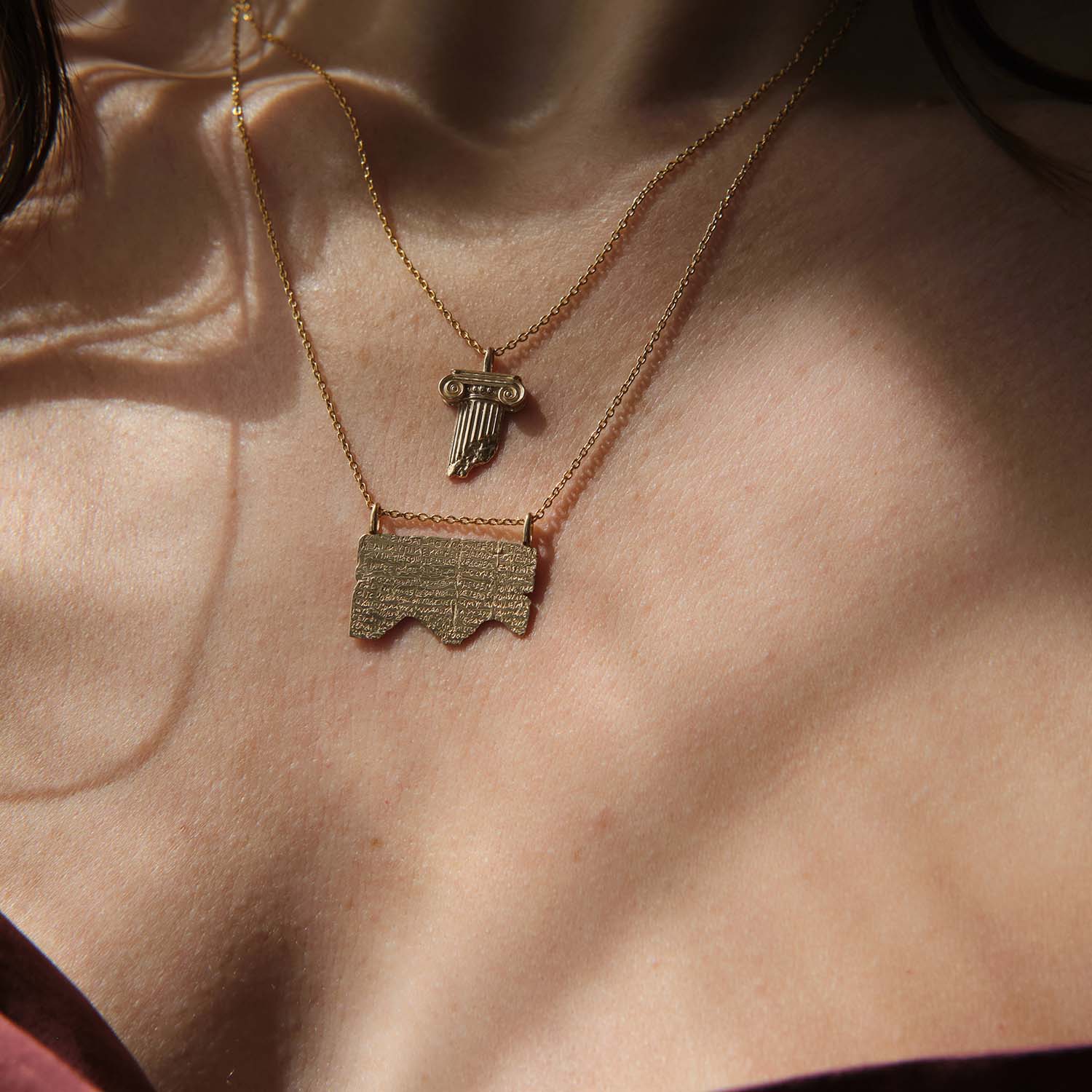 The Orphic Tablet Pendant - Pendant - Common Era Jewelry