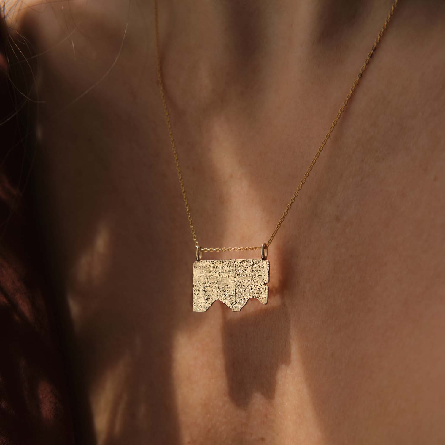 The Orphic Tablet Pendant - Pendant - Common Era Jewelry