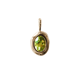 Molten Heirloom Pendant - Peridot |  Necklace - Common Era Jewelry