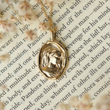 Pandora Molten Gold Pendant |  Necklaces - Common Era Jewelry