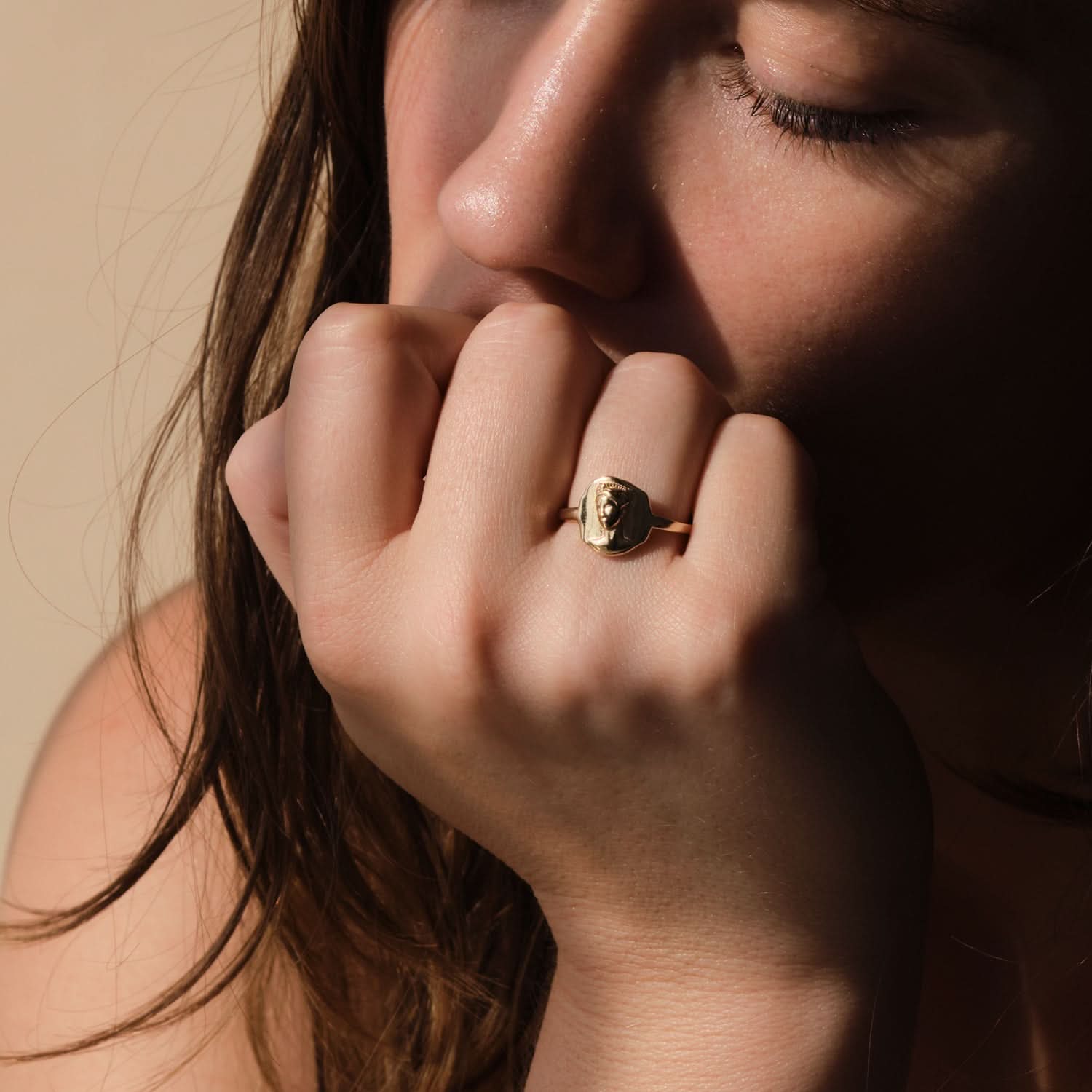 Persephone Goddess Ring - Rings - Common Era Jewelry