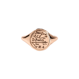 Pisces Signet Ring