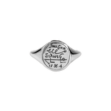 Pisces Signet Ring