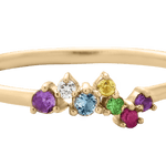 Ad Astra Acrostic Cluster Ring |  Rings - Common Era Jewelry