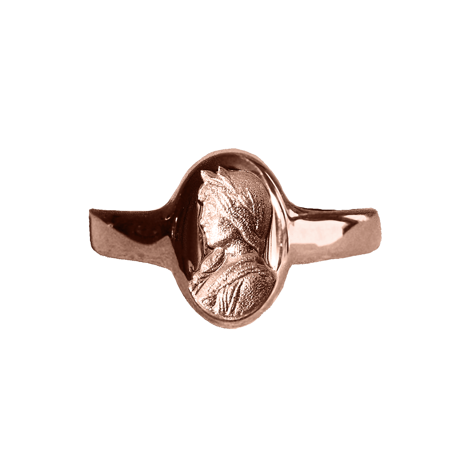 Sappho Solid Gold Signet Ring - COMMON ERA