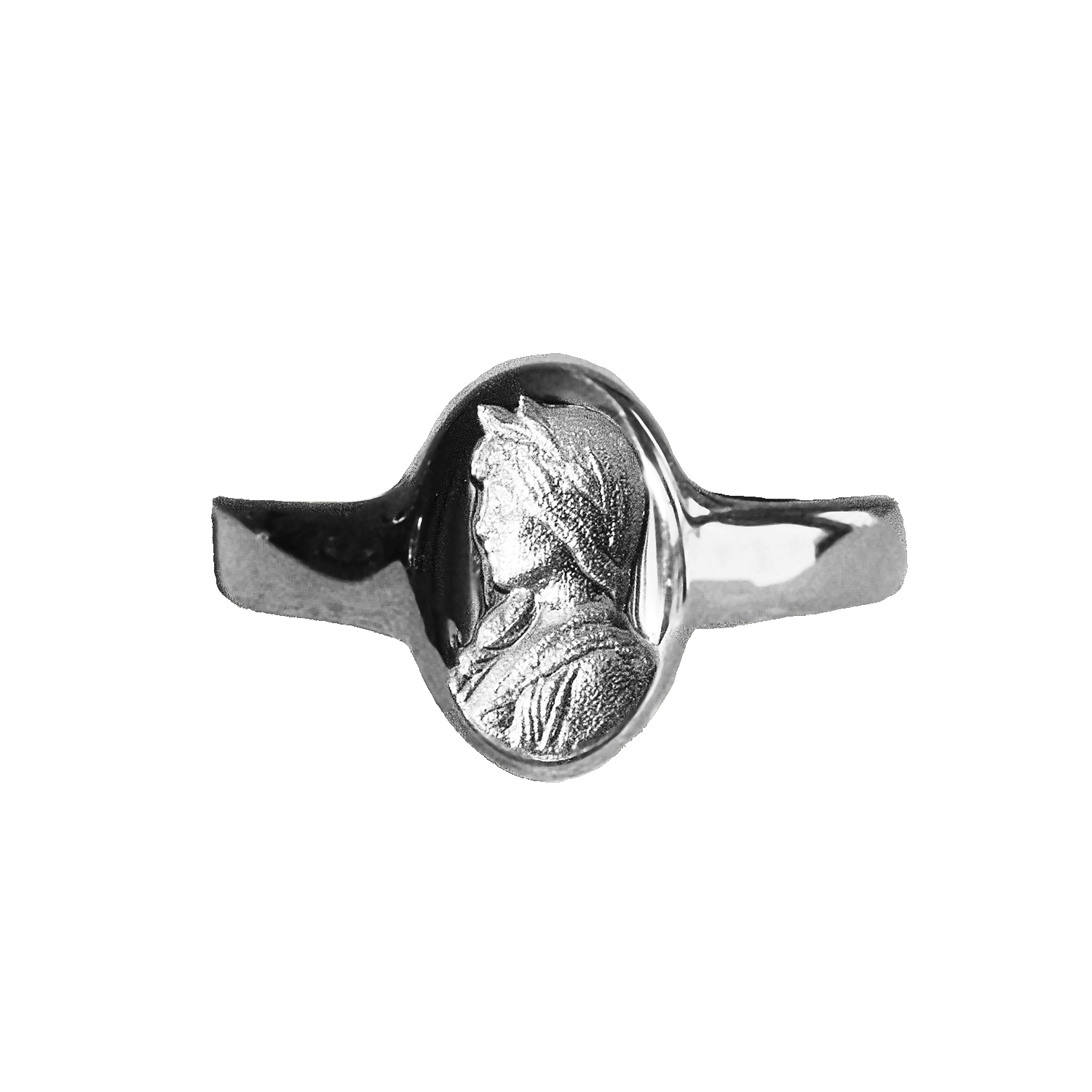 Sappho Solid Gold Signet Ring - COMMON ERA