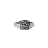 Magic Sator Square Gold Signet Ring