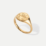 Scorpio Signet Ring