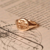 Scorpio Signet Ring